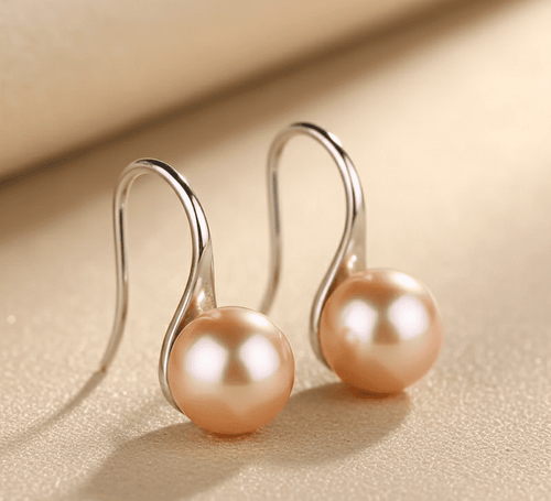 Black Freshwater Pearl Studs