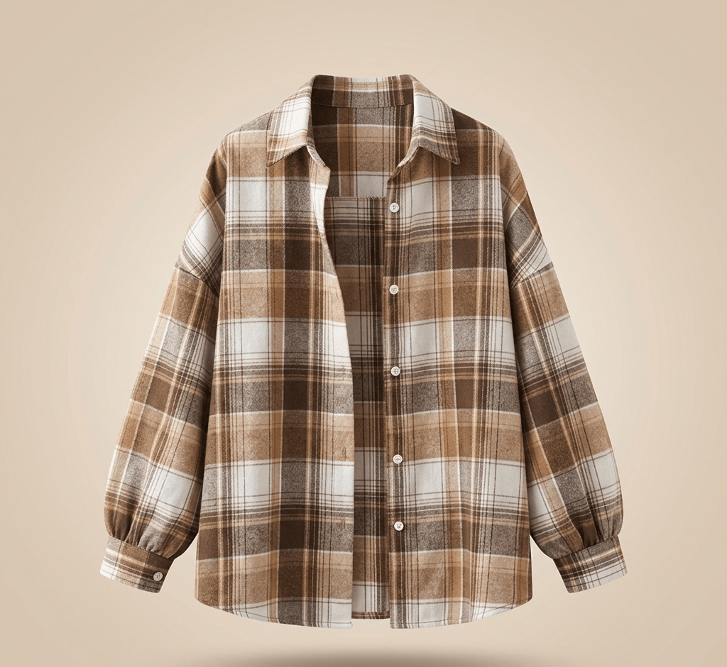 Classic Plaid Flannel Shirtp