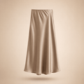 Classic Fluid Satin Skirt
