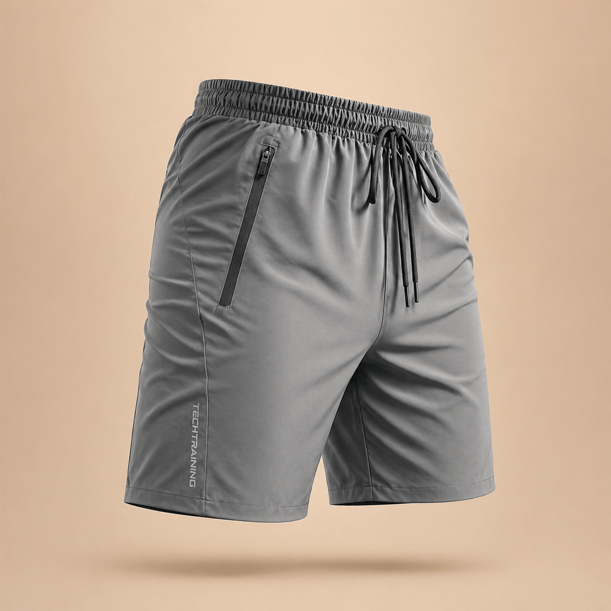 Breathable Drawstring Gym Shorts